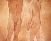 两个年轻人 - 巴勃罗·毕加索